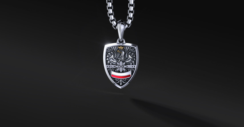 Zawieszka HTL Policja "Shield" (duża) | Enigma Jubiler