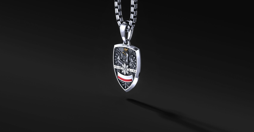 Zawieszka HTL Policja "Shield" (duża) | Enigma Jubiler