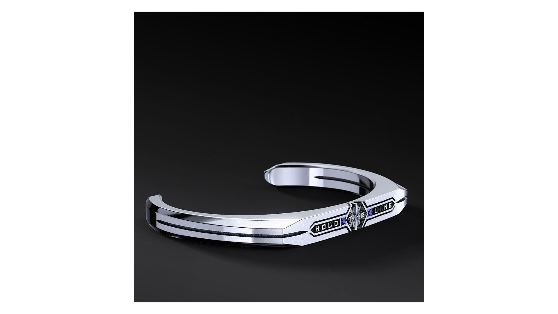 Bransoletka HTL Policja "Cuff" | Enigma Jubiler
