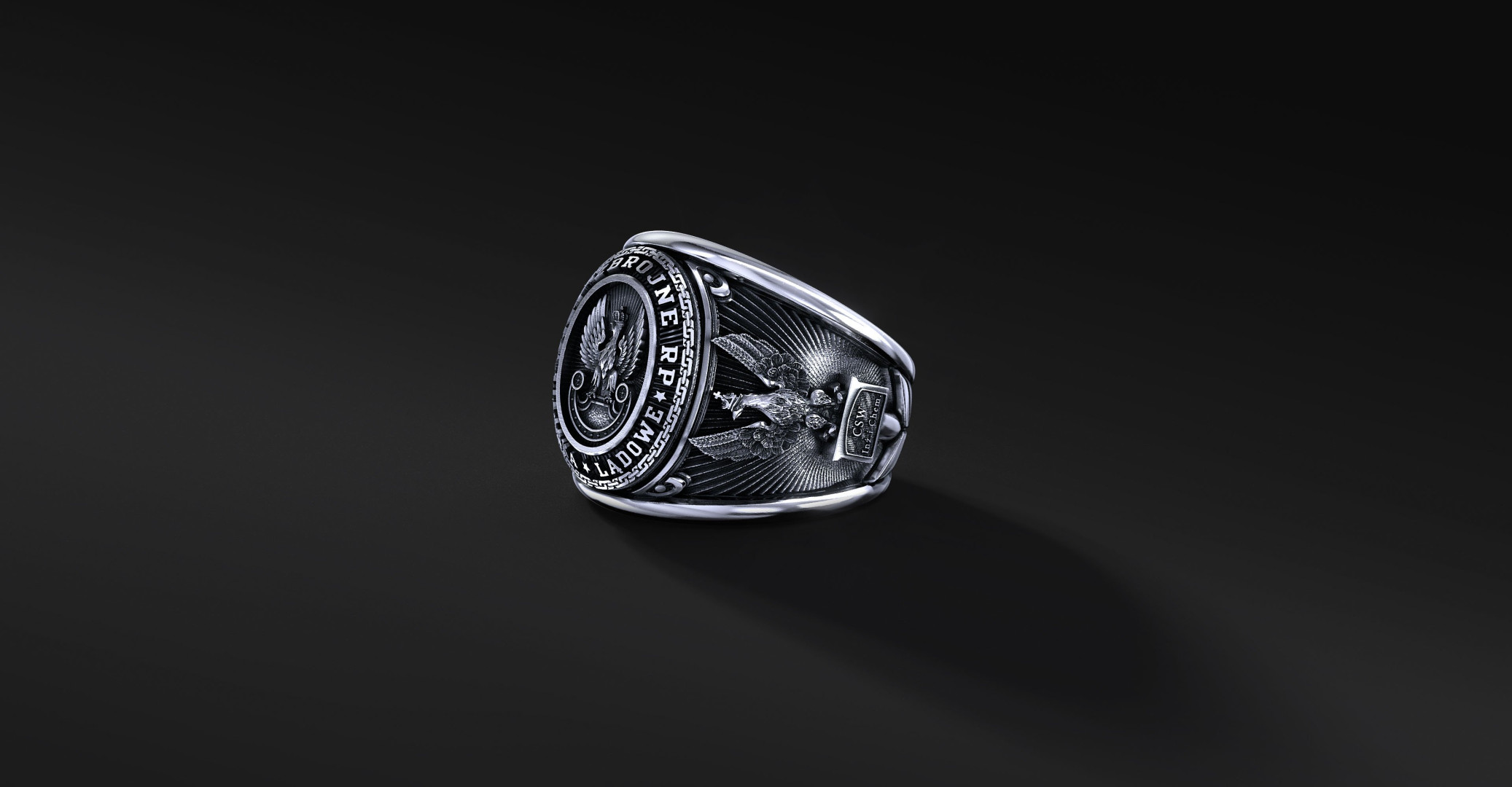 Pierścień Centrum Szkolenia Wojsk Inżynieryjnych i Chemicznych | Enigma Jubiler