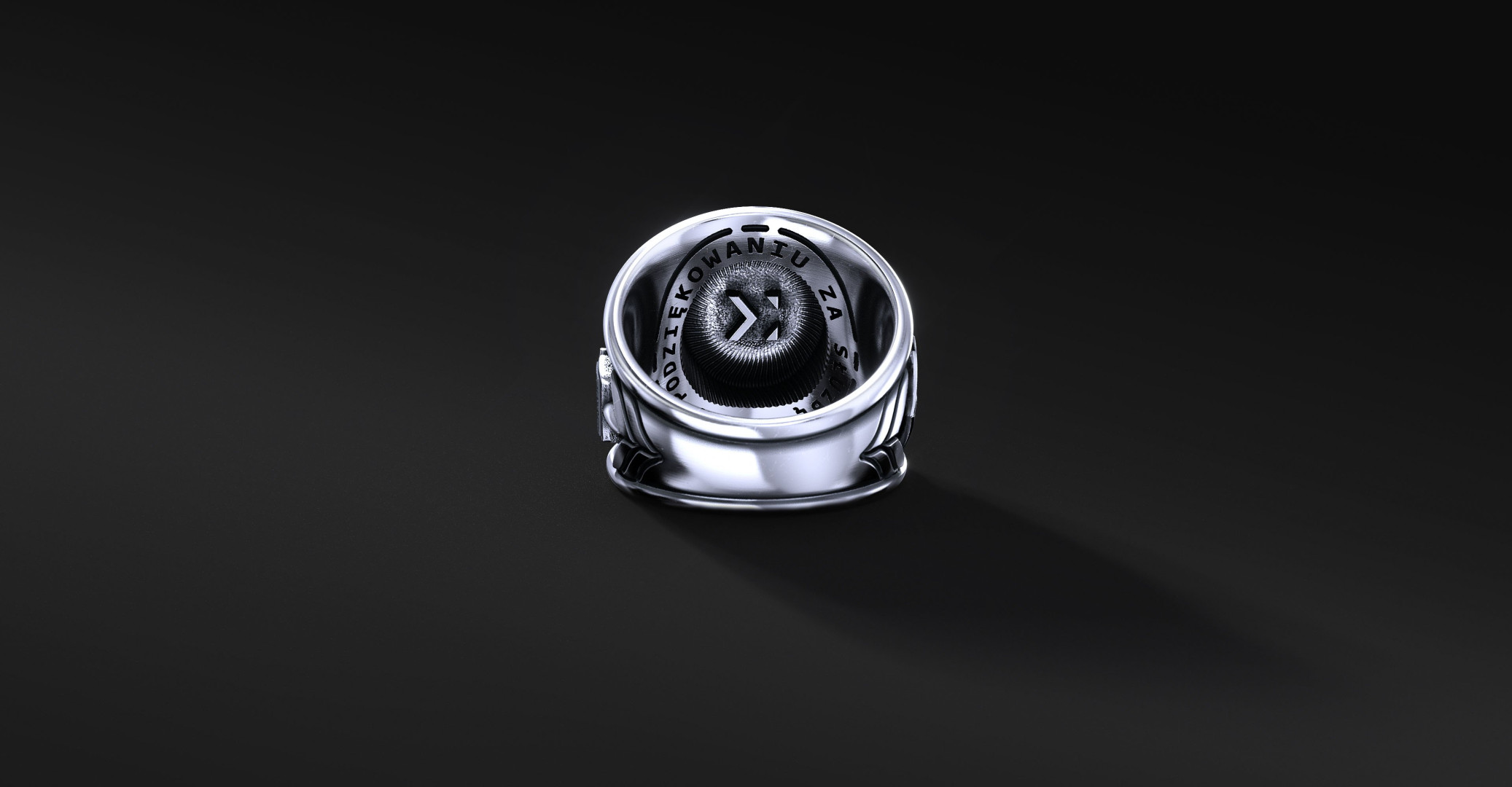 Pierścień Centrum Szkolenia Wojsk Inżynieryjnych i Chemicznych | Enigma Jubiler