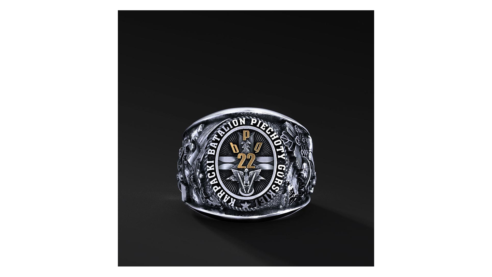 Pierścień 22 Karpackiego Batalionu Strzelców Podhalańskich Pierścień 22 Karpackiego Batalionu Strzelców Podhalańskich