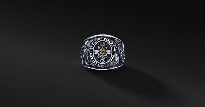 Pierścień 22 Karpackiego Batalionu Strzelców Podhalańskich Pierścień 22 Karpackiego Batalionu Strzelców Podhalańskich