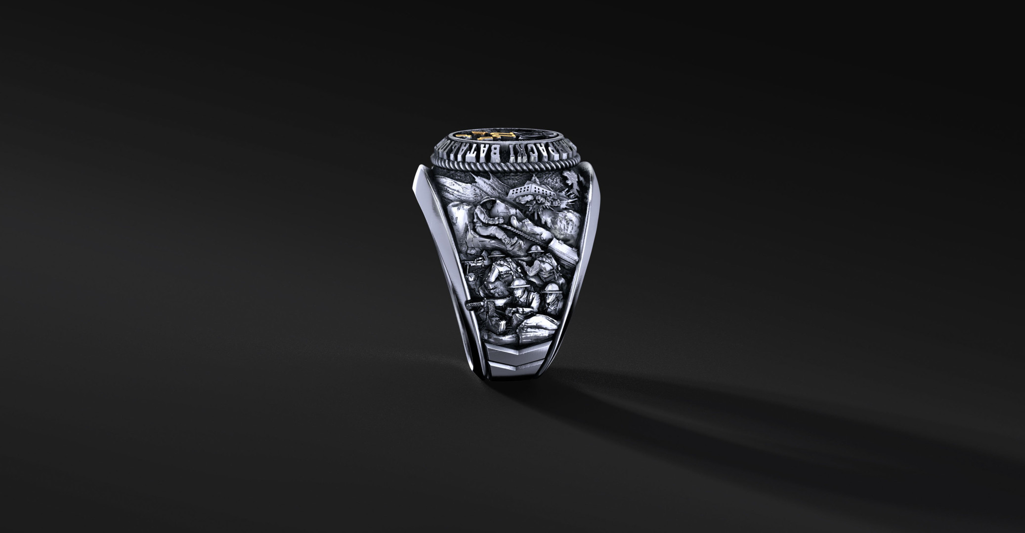 Pierścień 22 Karpackiego Batalionu Strzelców Podhalańskich Pierścień 22 Karpackiego Batalionu Strzelców Podhalańskich