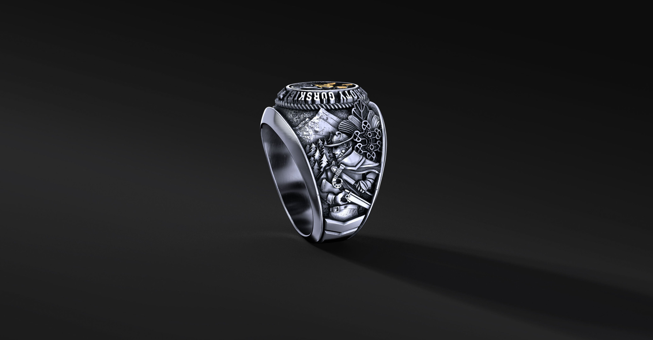 Pierścień 22 Karpackiego Batalionu Strzelców Podhalańskich Pierścień 22 Karpackiego Batalionu Strzelców Podhalańskich